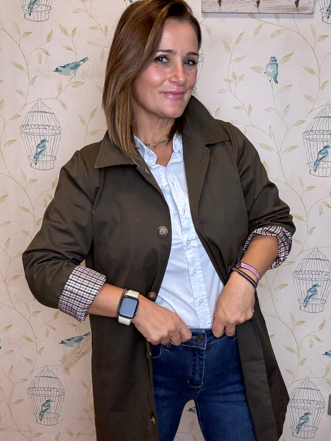 Gabardina Lissa Marrón