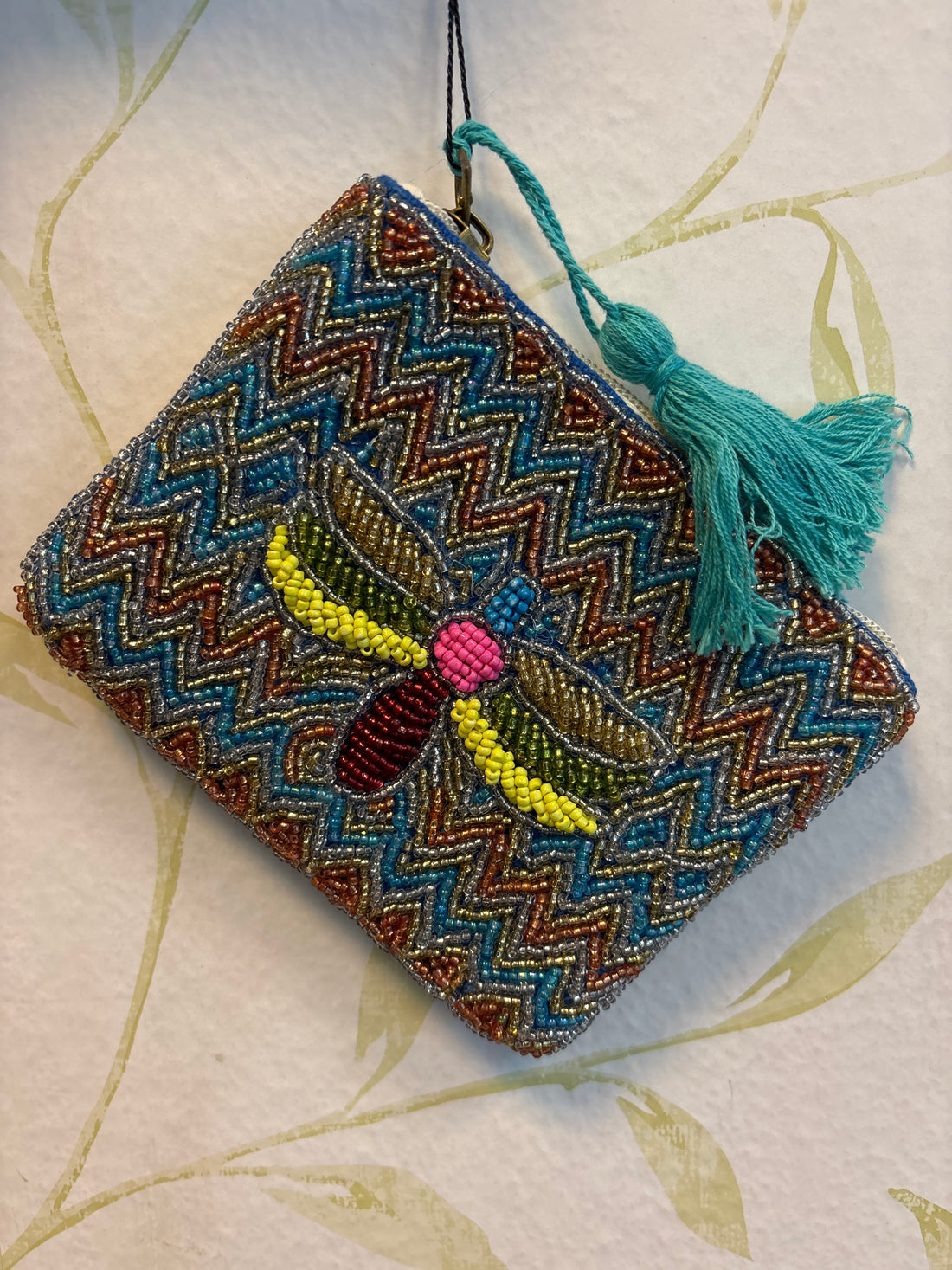 Monedero India Azul