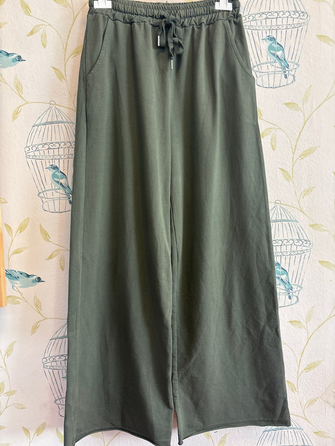 Pantalón Algodón Patera Ancha