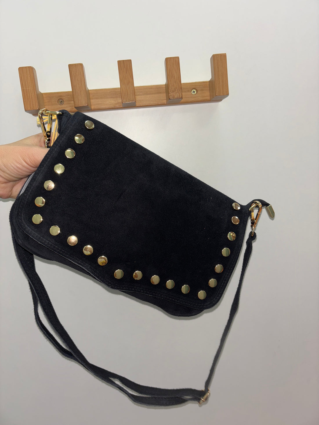 Bolso Piel Tachuelas