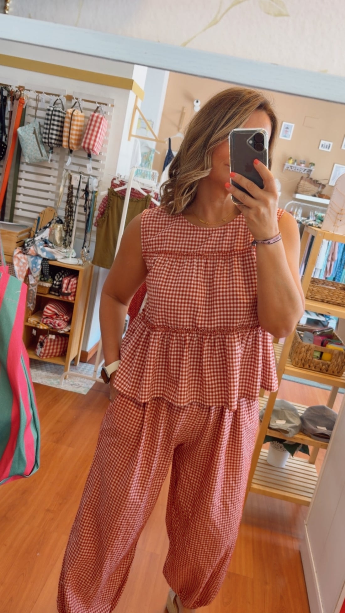 Blusa Vichy