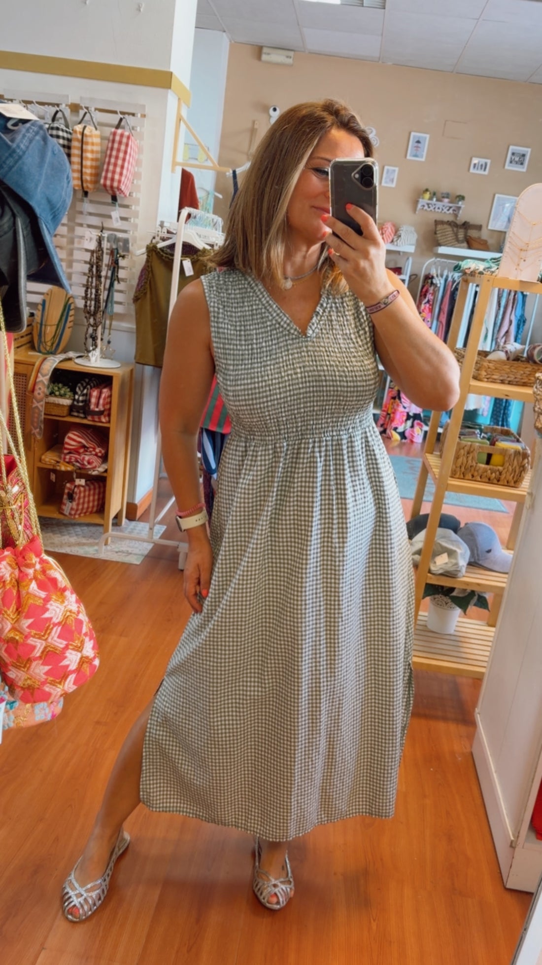Vestido Vichy