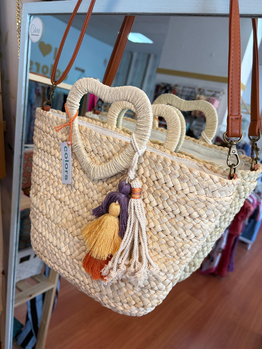 Bolso Rafia Cuore