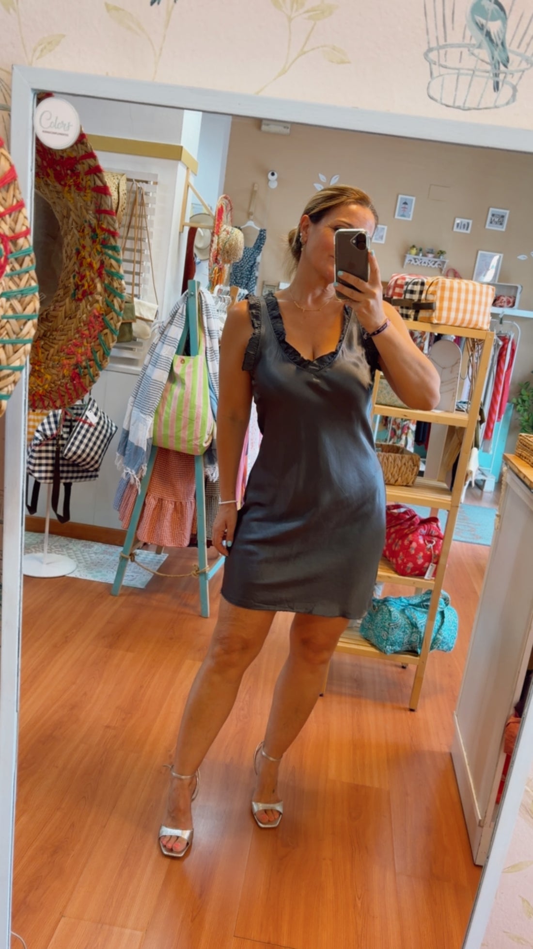 Vestido Satinado