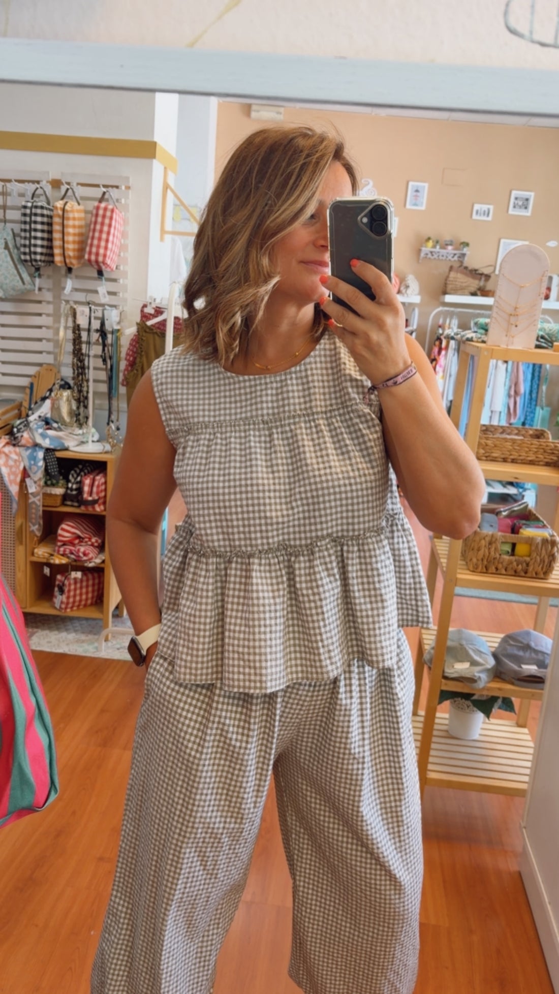 Blusa Vichy