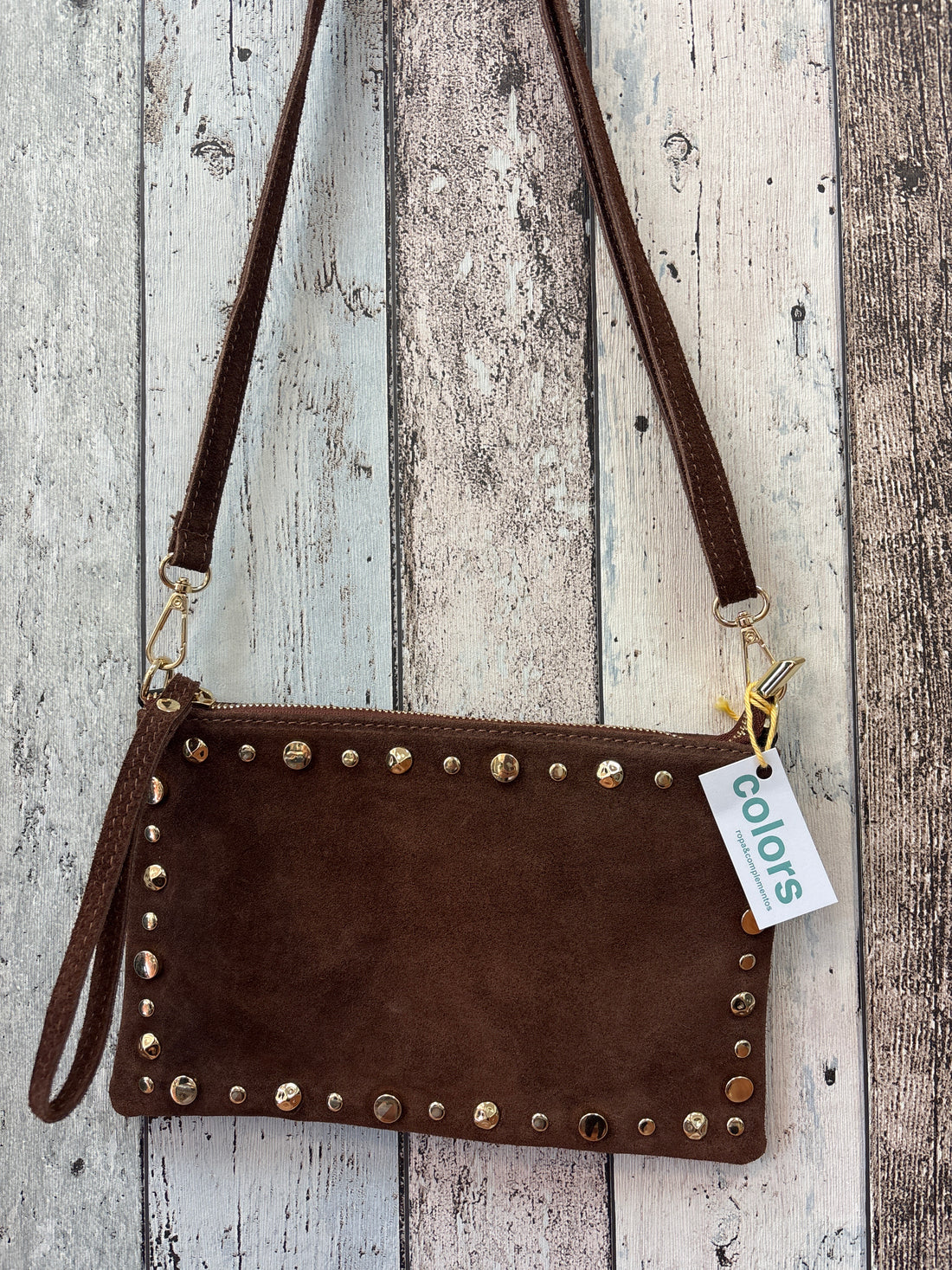 Bandolera Ante Tachas