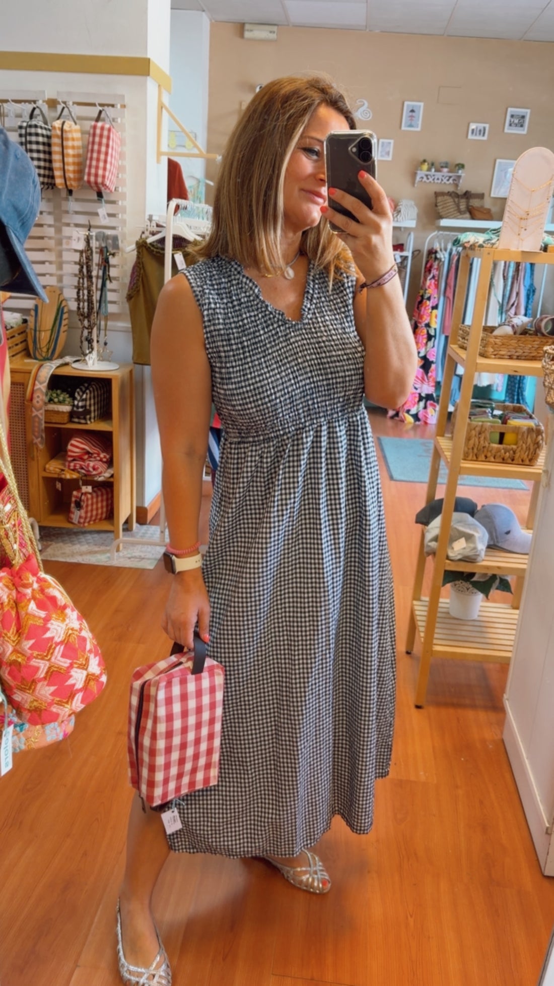 Vestido Vichy