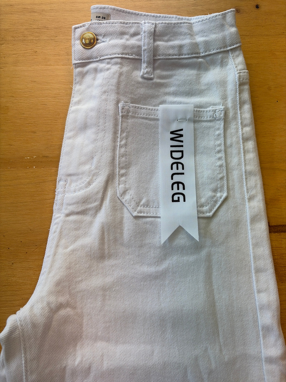 Vaquero Wide Leg Blanco