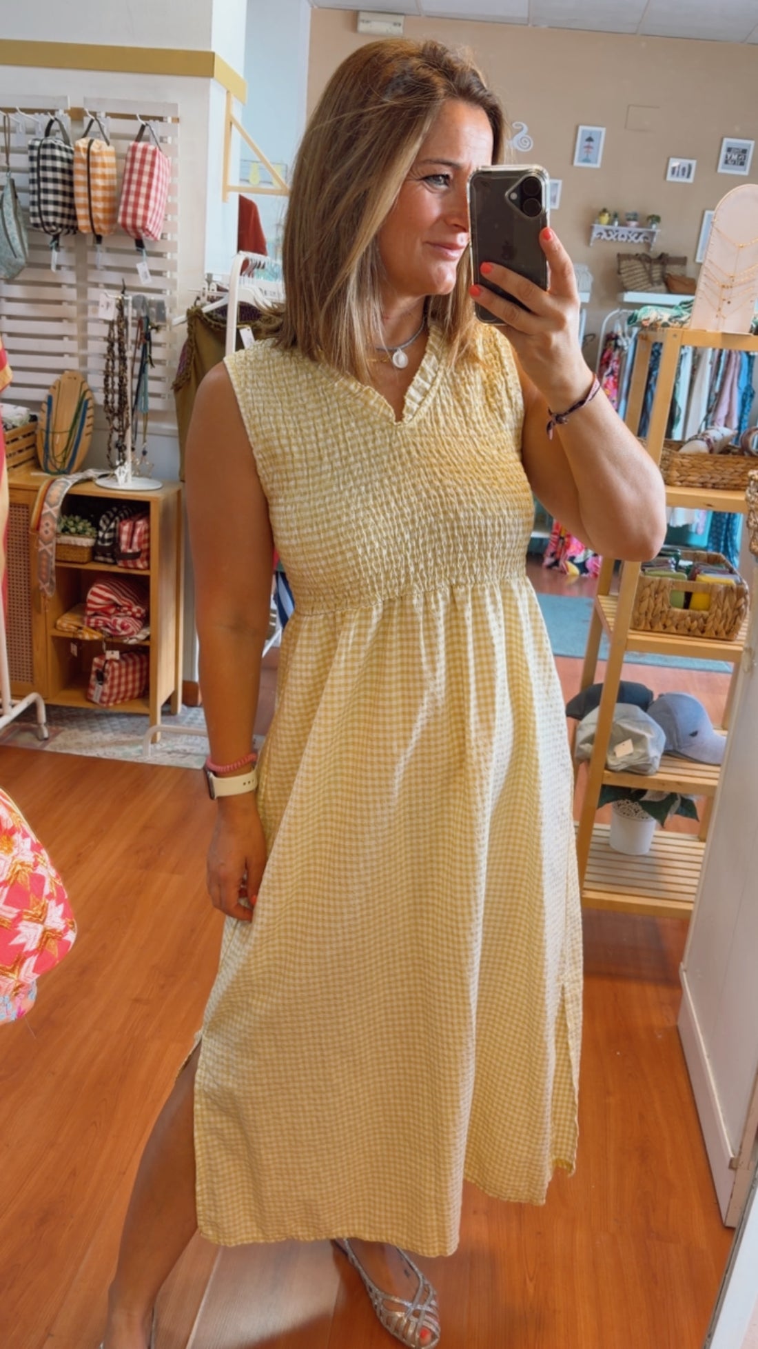Vestido Vichy