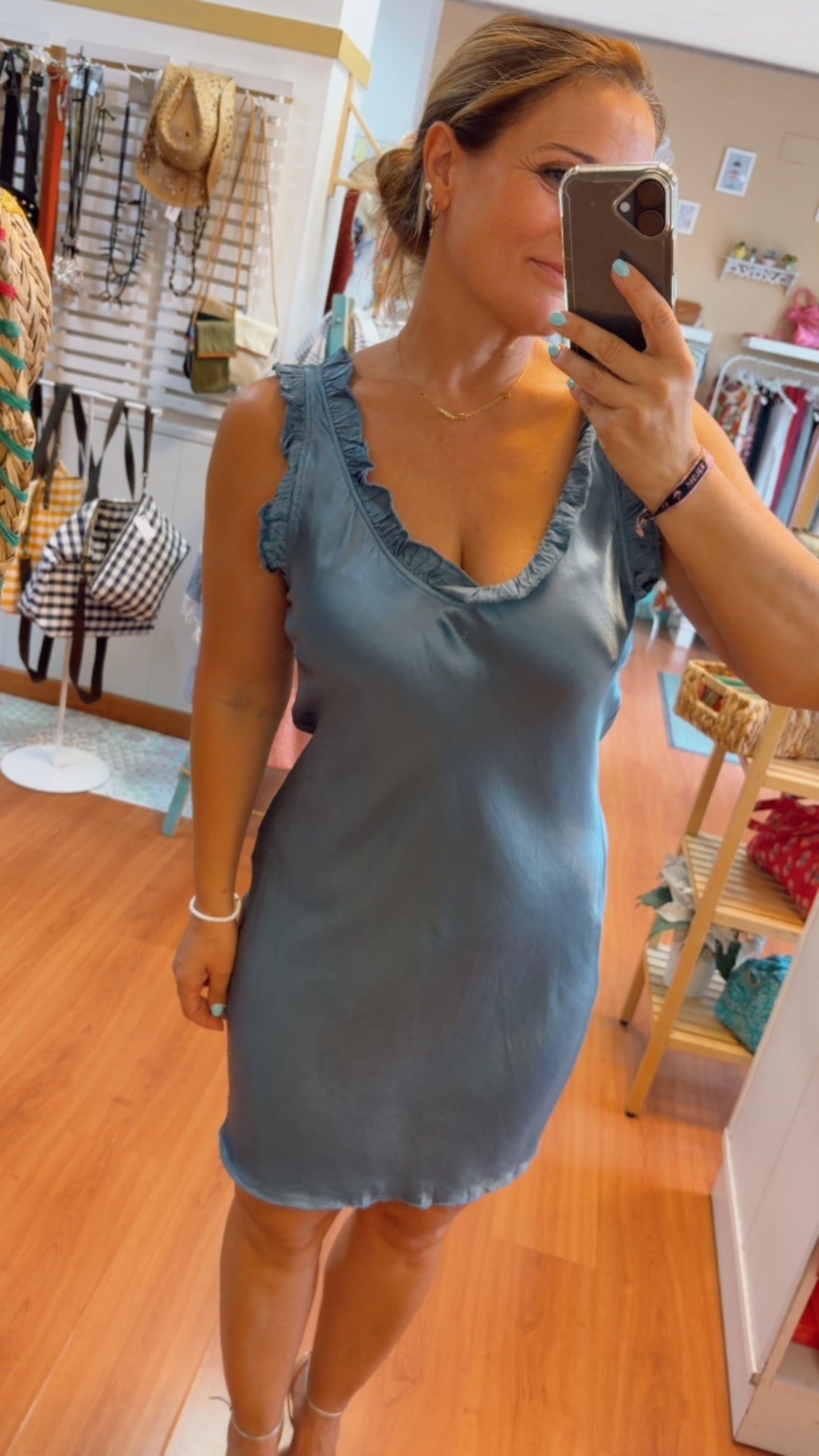 Vestido Satinado
