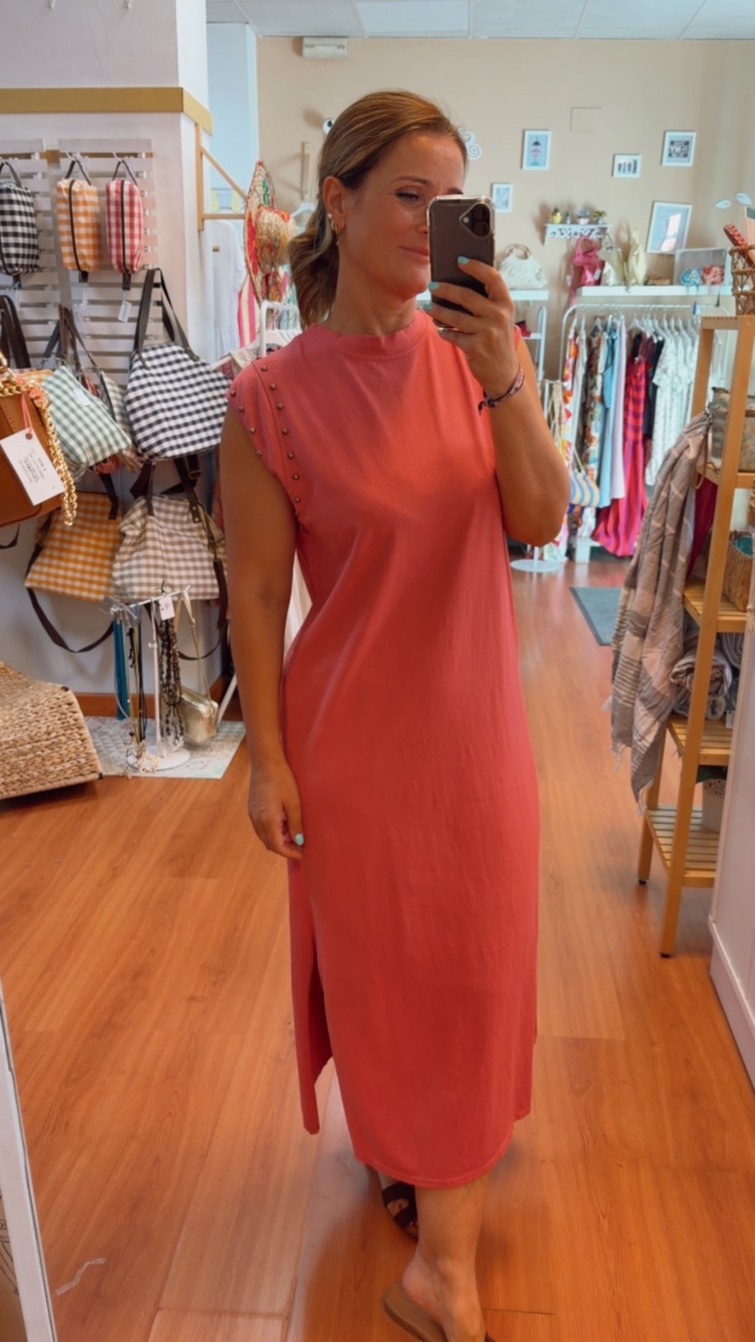 Vestido Coral