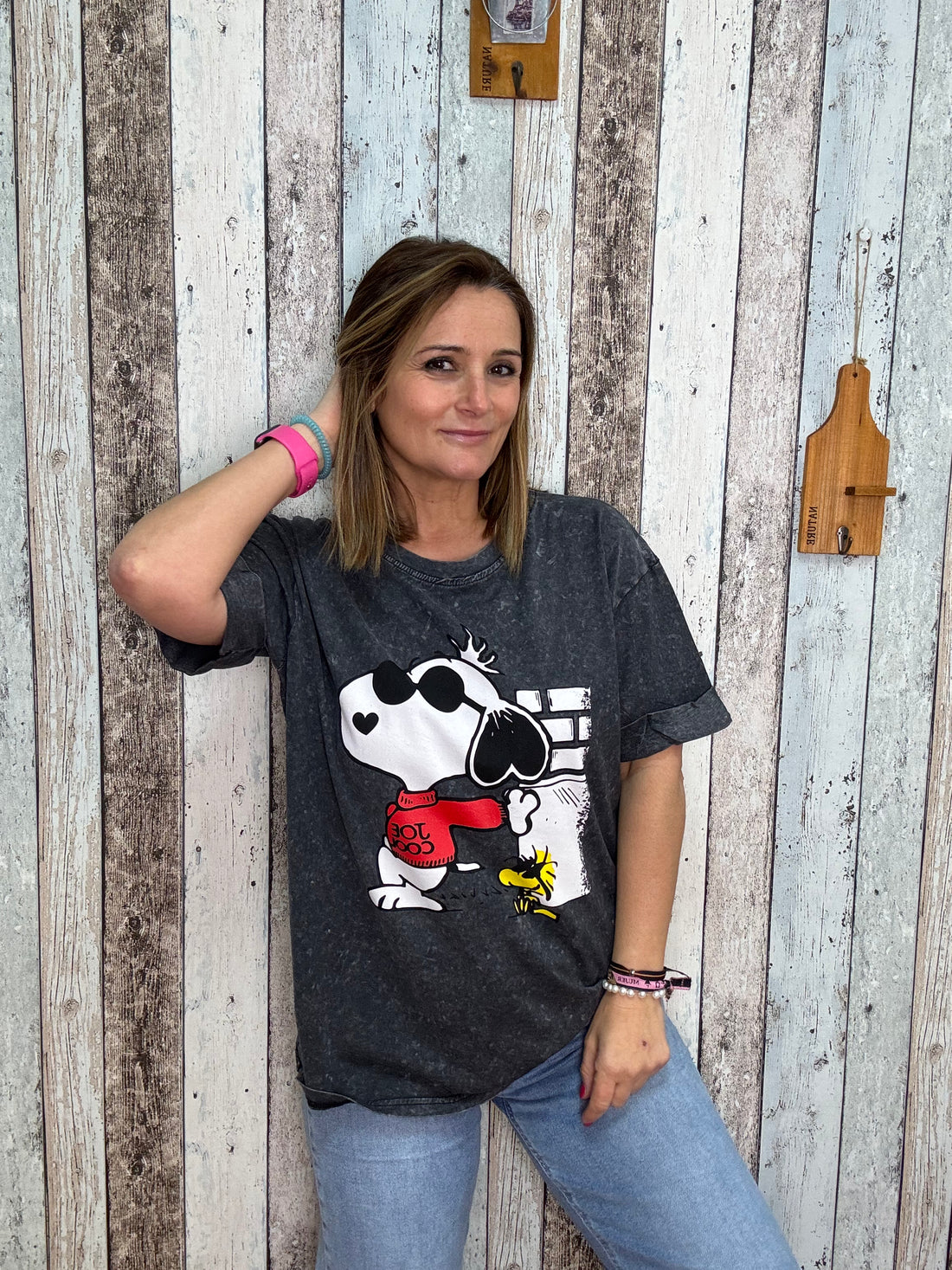 CAMISETA SNOOPY GAFAS