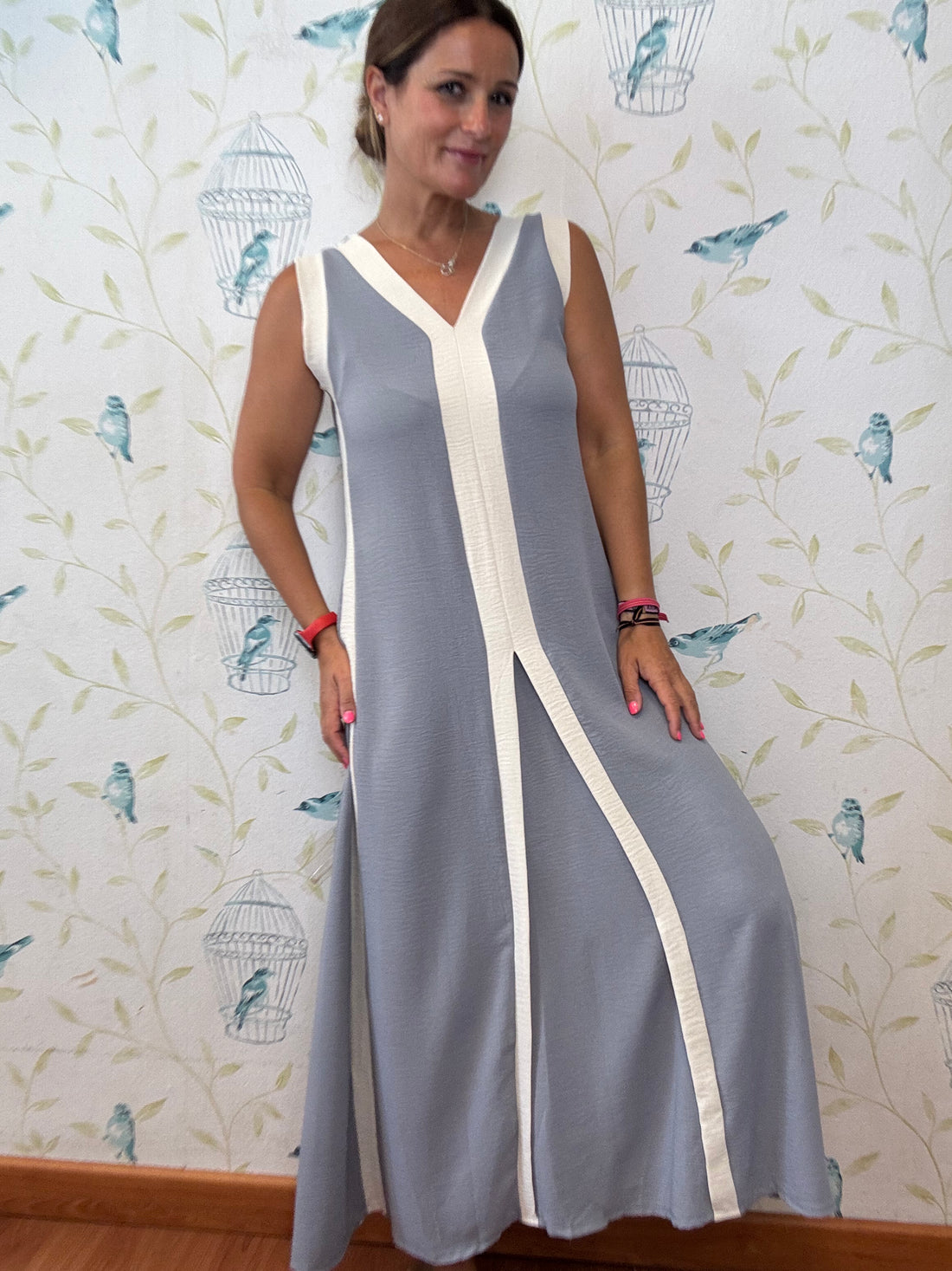 Vestido Bicolor