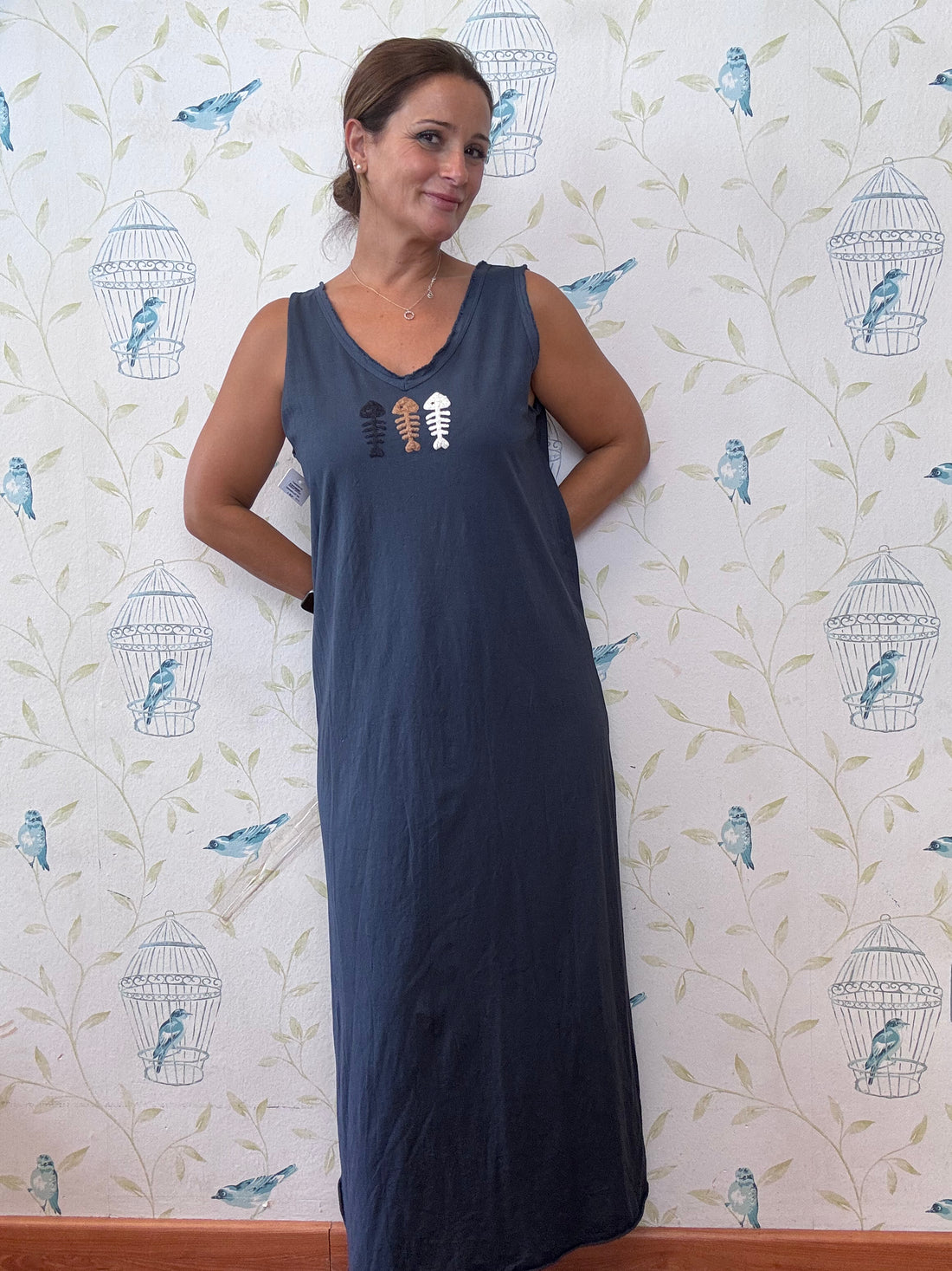 Vestido Raspas